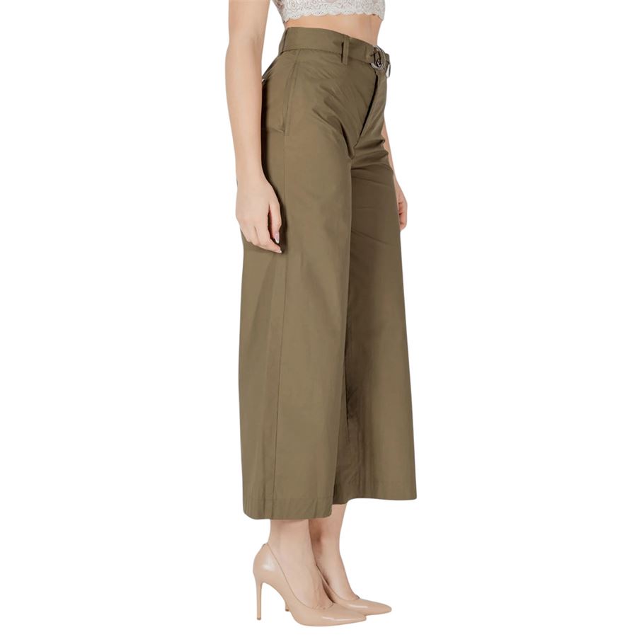 Pantalone palazzo cropped con cintura coordinata Liu Jo | WA5473T4319X0680
